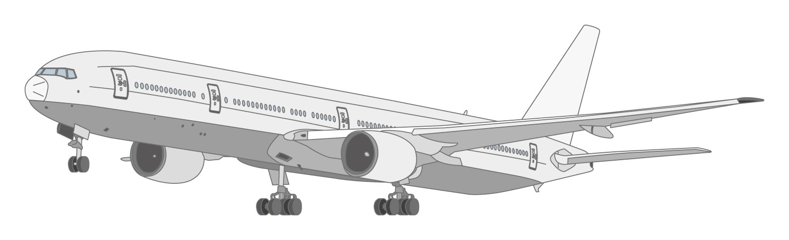 航空機塗料のイメージ