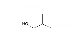 イソブタノール　構造式