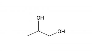 プロピレングリコール　構造式