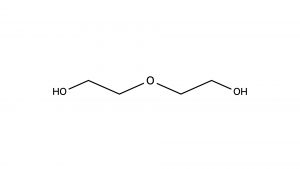 ジエチレングリコール　構造式