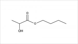 乳酸ブチル　構造式
