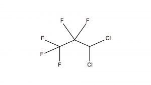 HCFC-225　構造式