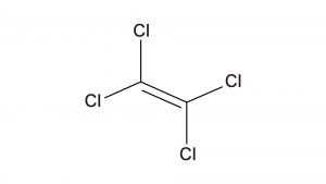 パークロロエチレン　構造式