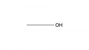 メタノール　構造式