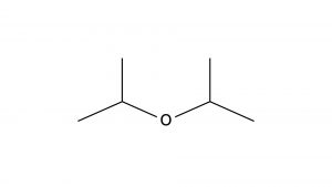 ジイソプロピルエーテル　構造式