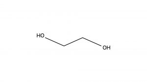 エチレングリコール　構造式