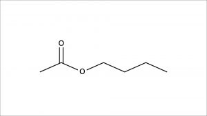 酢酸ブチル　構造式