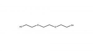 トリエチレングリコール　構造式
