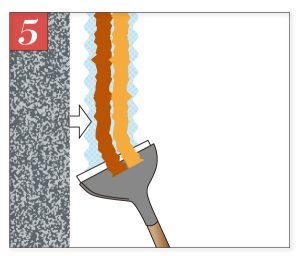 水系塗膜剥離剤　リペアソルブS　使用例方法05